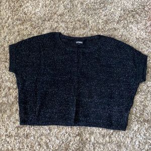 Express  cropped sweater